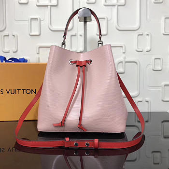 Louis Vuitton Lockme Bucket EPI Leather in Pink