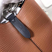 Louis Vuitton Lockme Bucket EPI Leather in Khaki - 5