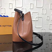 Louis Vuitton Lockme Bucket EPI Leather in Khaki - 6