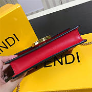 Fendi Original Calfskin Leather Pocket in Red - 2