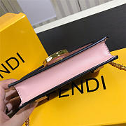 Fendi Original Calfskin Leather Pocket in Pink - 4