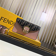 Fendi Original Calfskin Leather Pocket in Pink - 6
