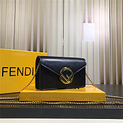 Fendi Original Calfskin Leather Pocket in Black - 5