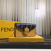 Fendi Original Calfskin Leather Pocket in Yellow - 6