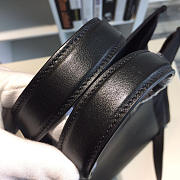 Fendi Tote Montage Leather Handbag Black - 5