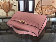 Hermes Mini Kelly Bag Sellier 22cm Pink - 5