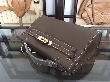 Hermes Mini Kelly Bag Sellier 22cm Khaki