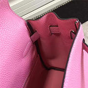 Hermes Kelly Mini leather Pink handbag for women - 2