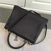 Hermes Kelly Mini leather Black handbag for women - 2