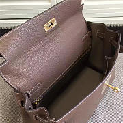 Hermes Kelly Mini leather handbag for women - 5