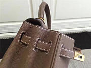 Hermes Kelly Mini leather handbag for women - 4