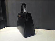Hermes Kelly handbag in Black - 6