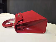 Hermes Kelly Leather handbag in Red - 4
