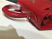 Hermes Kelly Leather handbag in Red - 5