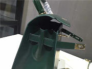 Hermes Kelly Leather Handbag Dark Green - 2