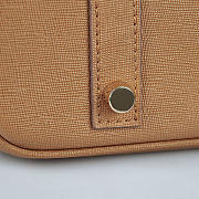 Hermes original togo leather birkin 30cm bag in Light Coffee - 6