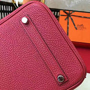 Hermes original togo leather birkin 30cm bag in Wine Red - 2