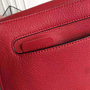 Chloe original calfskin crossbody saddle bag in Red - 6