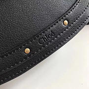 Chloe Medium Nile Bracelet Leather Crossbody Bag in Black - 6