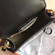 Chloe Medium Nile Bracelet Leather Crossbody Bag in Black - 5