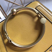 Chloe Medium Nile Bracelet Leather Crossbody Bag in Yellow - 5