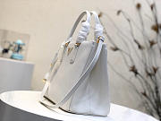 Prada Galleria Saffiano Leather Bag in White - 3