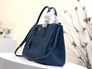 Prada Galleria Saffiano Leather Bag in Blue - 5