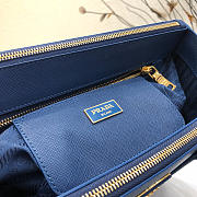 Prada Galleria Saffiano Leather Bag in Blue - 2