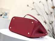 Prada Galleria Saffiano Leather Bag in Red - 3