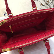 Prada Galleria Saffiano Leather Bag in Red - 6