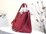 Prada Galleria Saffiano Leather Bag in Red - 4