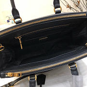 Prada Galleria Saffiano Leather Bag in Black - 5