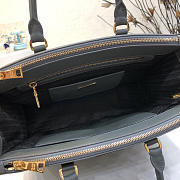 Prada Galleria Saffiano Leather Bag in Gray - 5