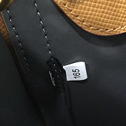 Prada Saffiano Cuir Small Double Leather Bag in Khaki - 6