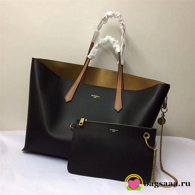 Givenchy original leather shopping handbag in Black - 1