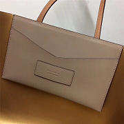 Givenchy original leather shopping handbag in Khaki - 6