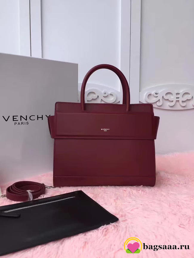 Givenchy original Handbag for Women in Wine Red - 1