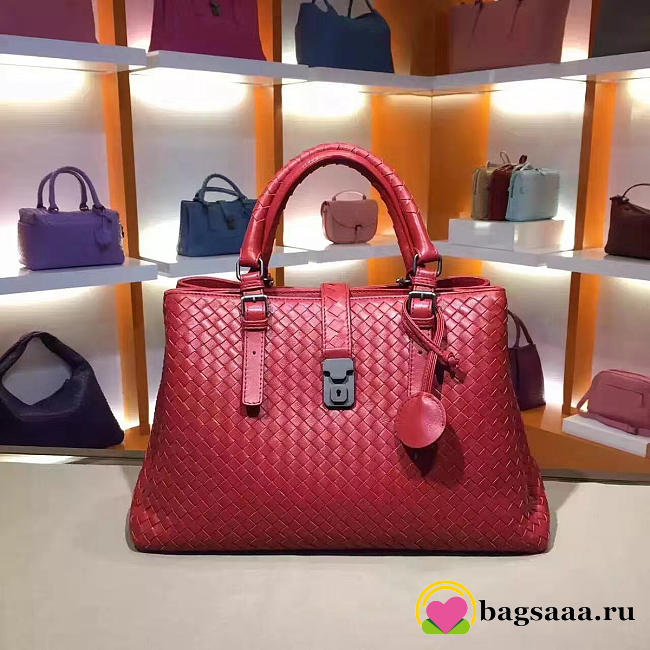 Bottega Veneta Red Handbag 7453 - 1