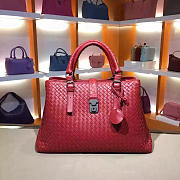 Bottega Veneta Red Handbag 7453 - 1