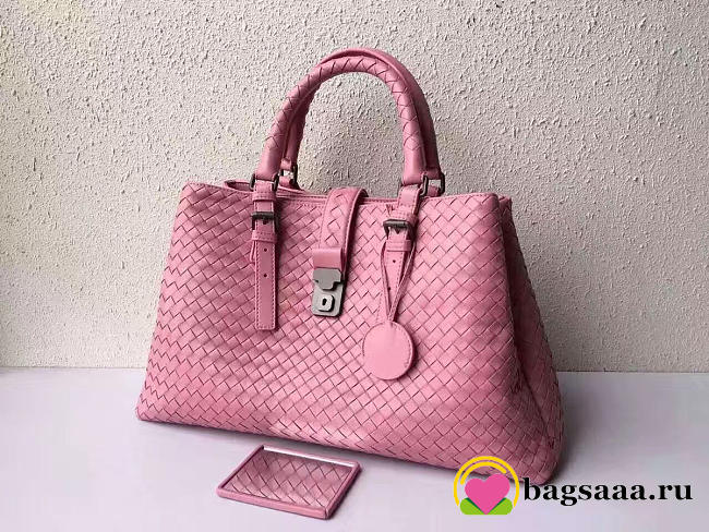 Bottega Veneta Pink Handbag 7453 - 1