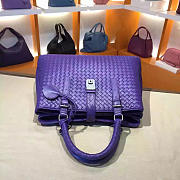 Bottega Veneta Purple Handbag 7453 - 2