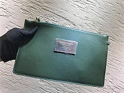 Bottega Veneta sheepskin knitted large shopping bags in Green - 2