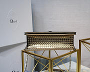 Dior Diorama Cannage Calfskin Bag in Bronze - 3