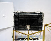 Dior Diorama Cannage Calfskin Bag in Black - 1