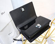 Dior Diorama Cannage Calfskin Bag in Black - 3