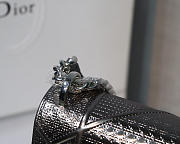 Dior Diorama Cannage Calfskin Bag in Sliver Gray - 3