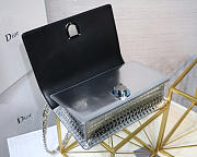Dior Diorama Cannage Calfskin Bag in Sliver - 2