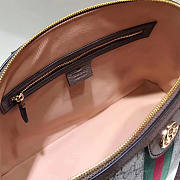 Gucci Ophidia medium top handle bag in Khaki - 5