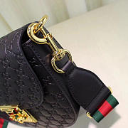 Gucci Padlock Leather shoulder bag for Women in Black - 5