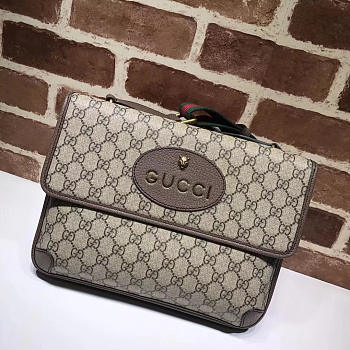 Gucci Supreme Belt Bag for Women with Brown